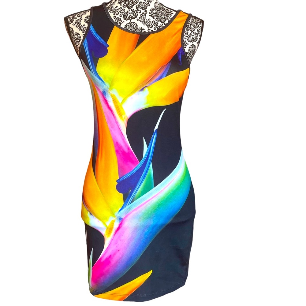 Revolve x Lovers + Friends Bodycon Racerback Dress. - Picture 1 of 6